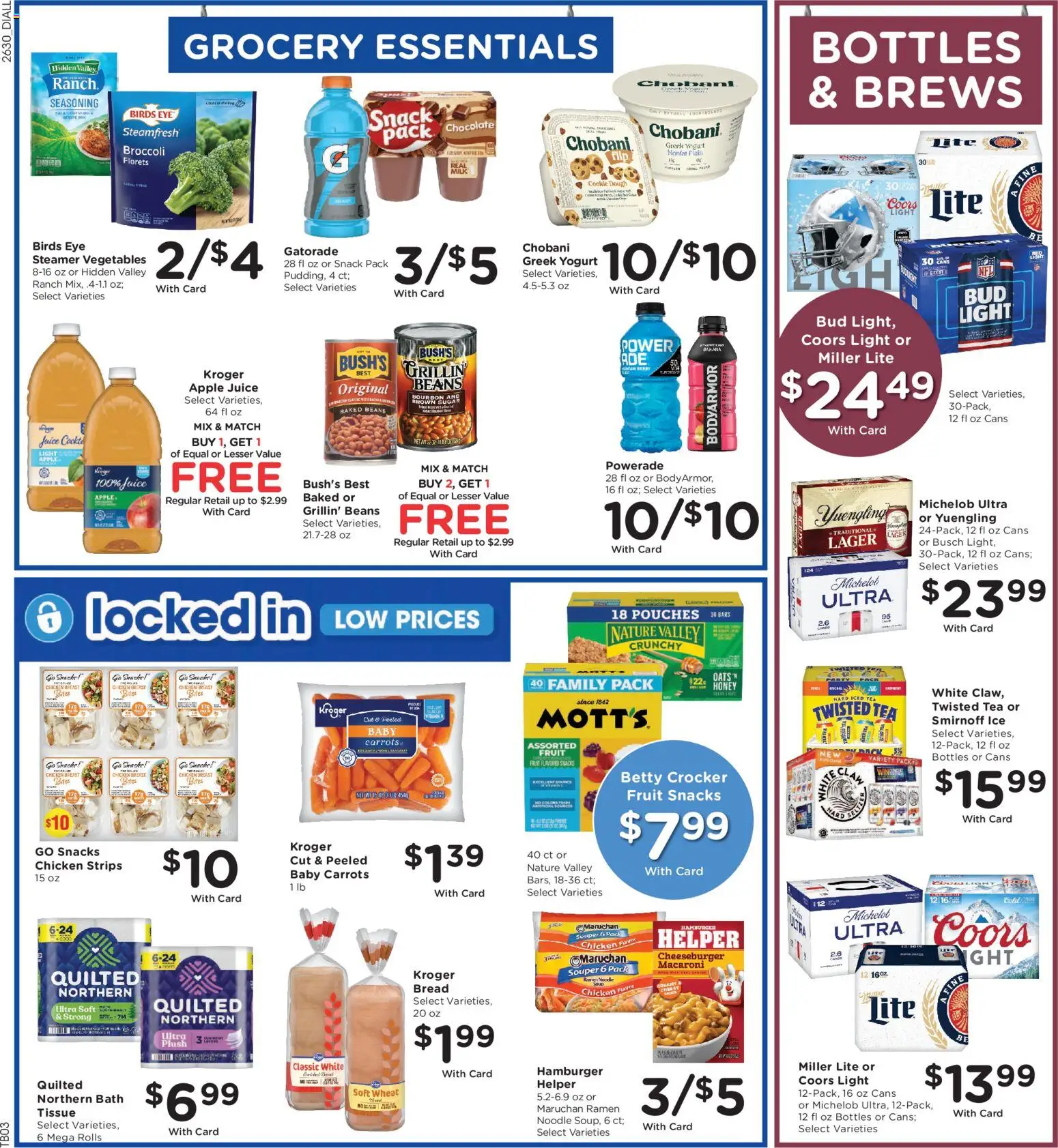 Dillons Weekly Ad - valid from 08/26/2026 | Page: 7 | Products: Bath, Honey, Tea, Ice