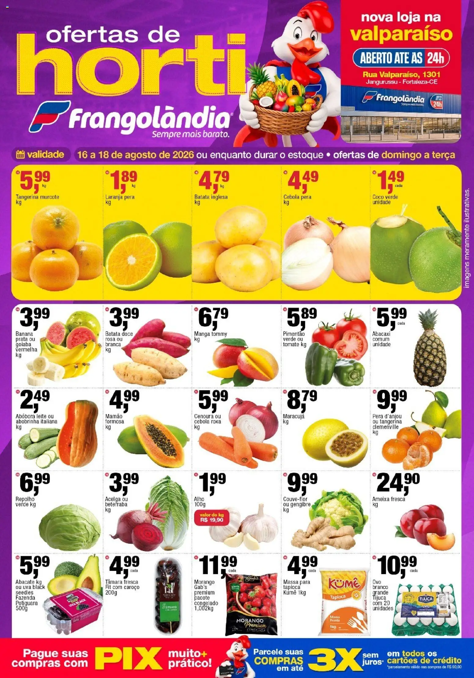 Frangolândia Folheto - válido de 16/08/2026 | Página: 1