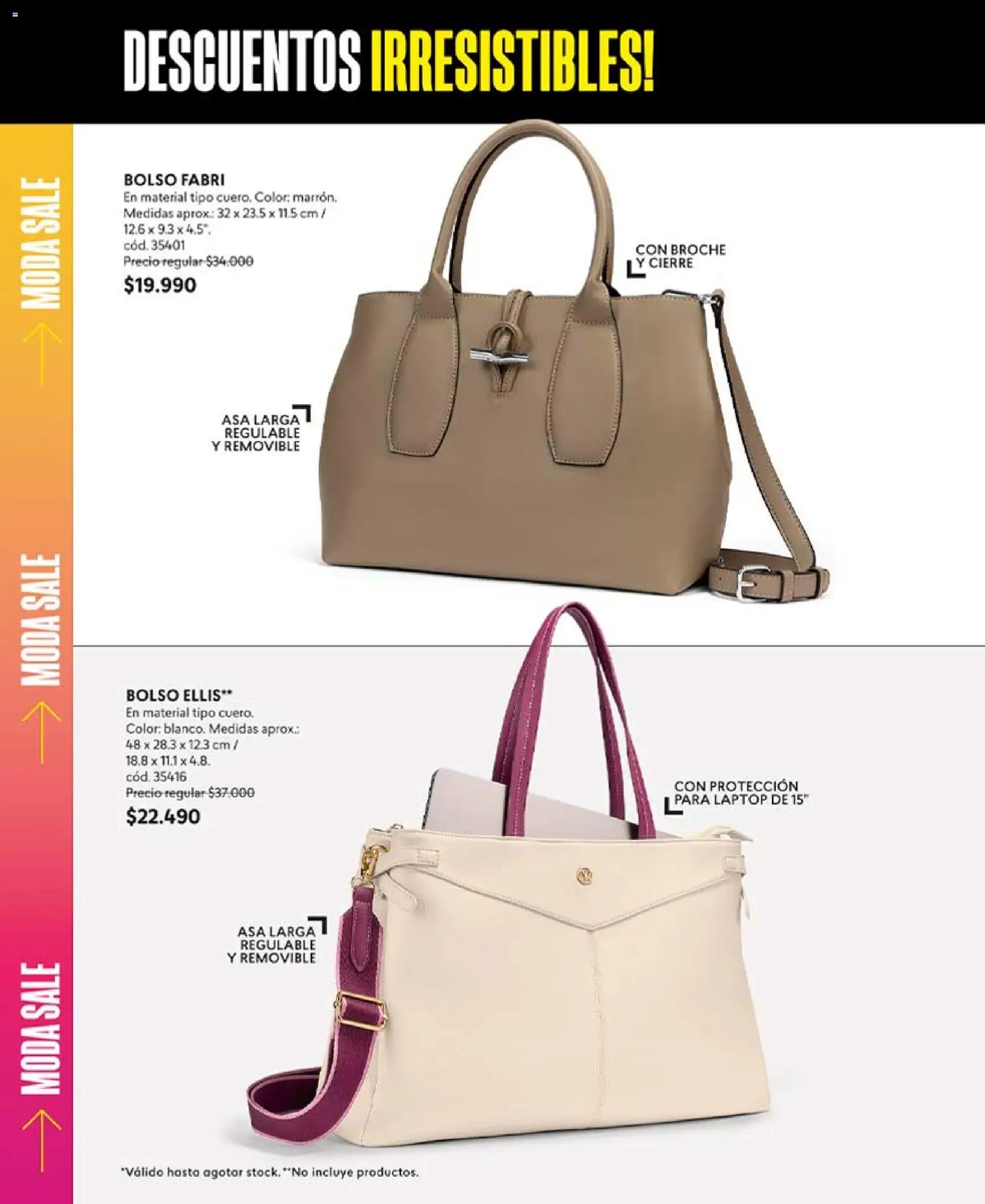 Catálogo CyZone Campaña 11 │ válido desde el 14.06.2026 | Página: 28 | Productos: Broche, Bolso