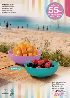 Vista previa de Tupperware catálogo, nuevo folleto de la tienda, válido en México a partir del 15/06/2026 | Página: 15 | Productos: Sostén, Mesa
