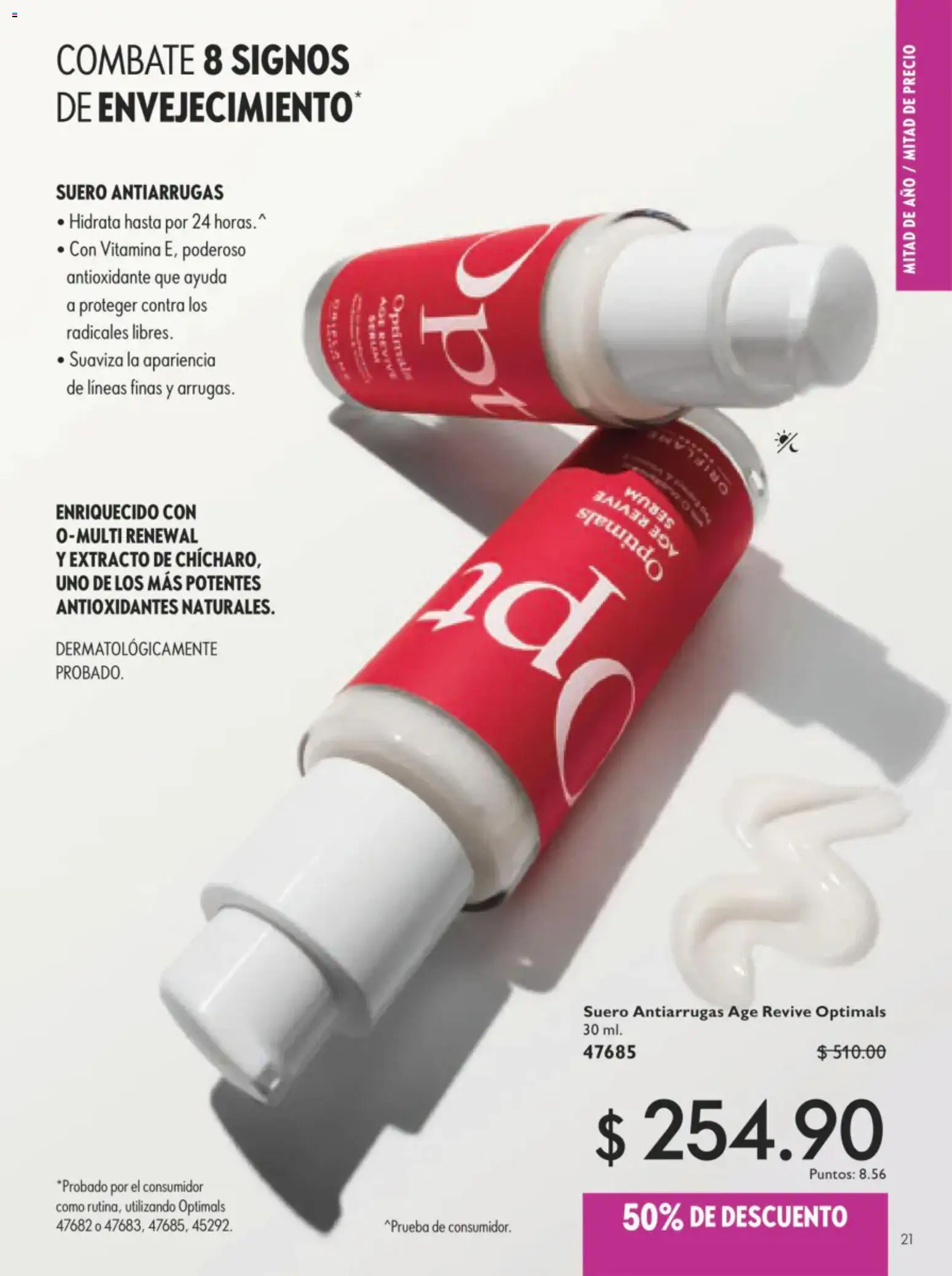 Nuevas ofertas de Oriflame válidas en toda la República Mexicana desde el 11/07/2026. ¡Encuentra las mejores ofertas en Oriflame campaña 10 2026! | Página: 21 | Productos: Serum