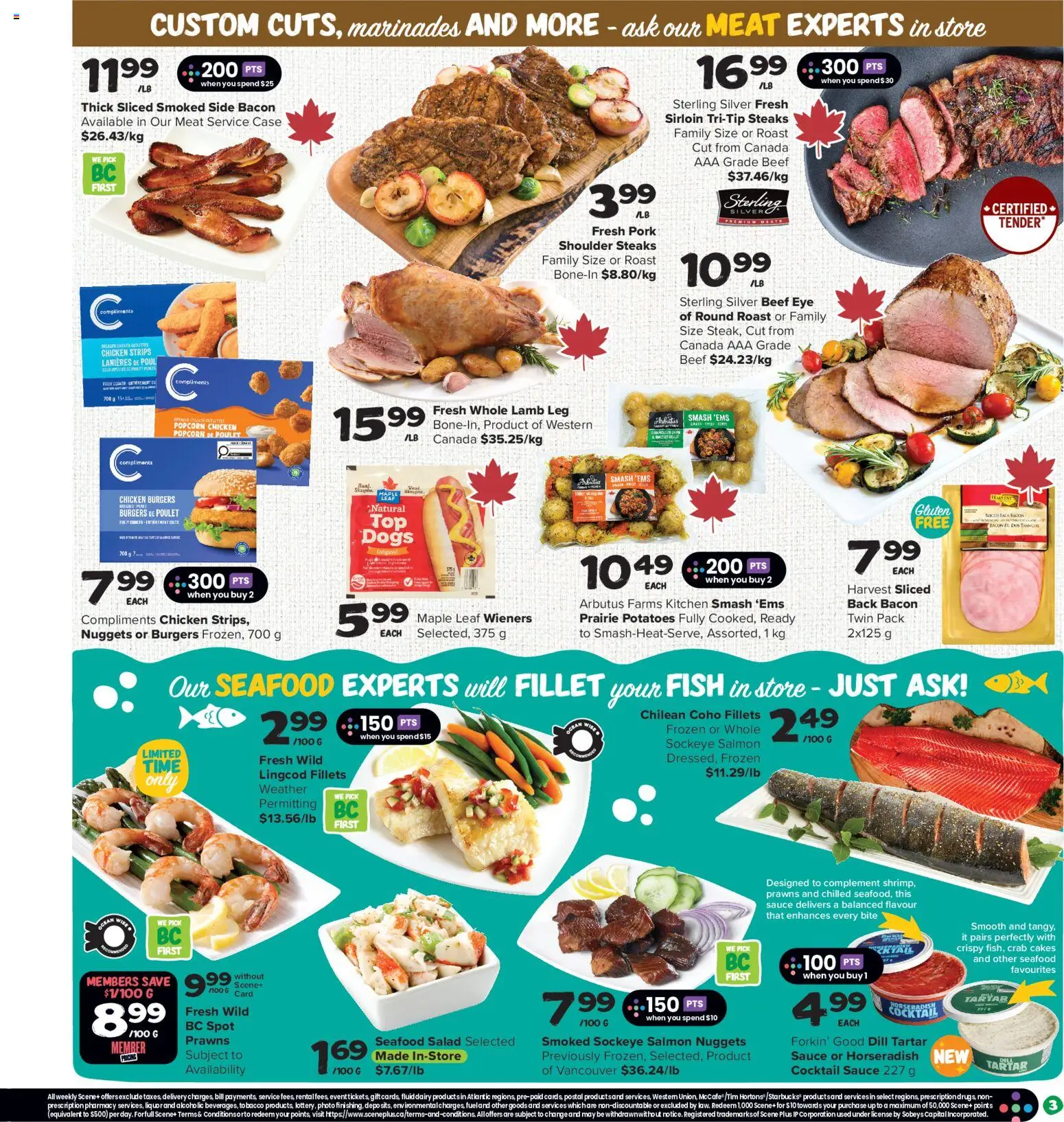Thrifty Foods flyer valid from 28.05.2026 | Page: 4 | Products: Potatoes, Case, Chicken, Pork