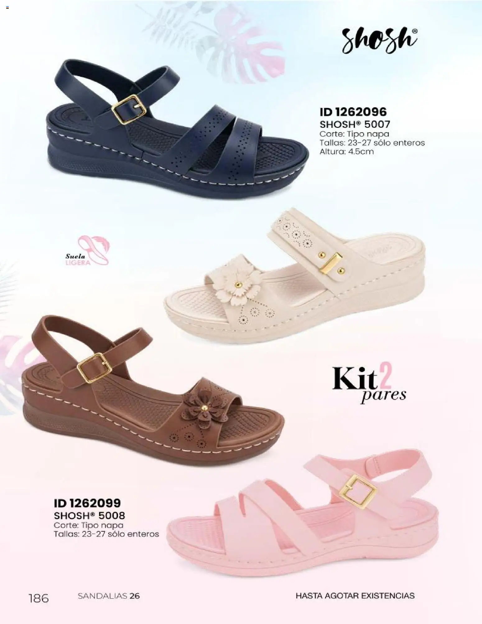 Nuevas ofertas de Price Shoes válidas en toda la República Mexicana desde el 23/06/2026. ¡Encuentra las mejores ofertas en Price Shoes catálogo Sandalias 2026! | Página: 186 | Productos: Sandalias