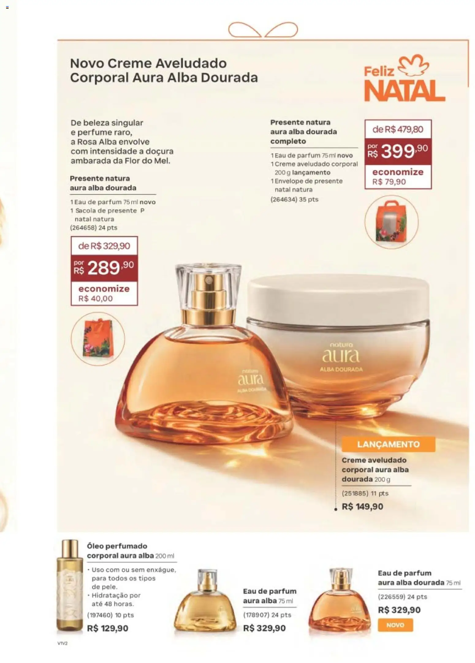 Natura Folheto - válido de 12/10/2026 | Página: 47 | Produtos: Perfume, Óleo, Creme, Sacola