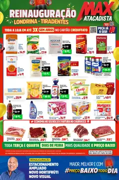 Max Atacadista ofertas Reinauguração - Pré-Visualização do folheto da loja Max Atacadista, válido de 30/06/2026