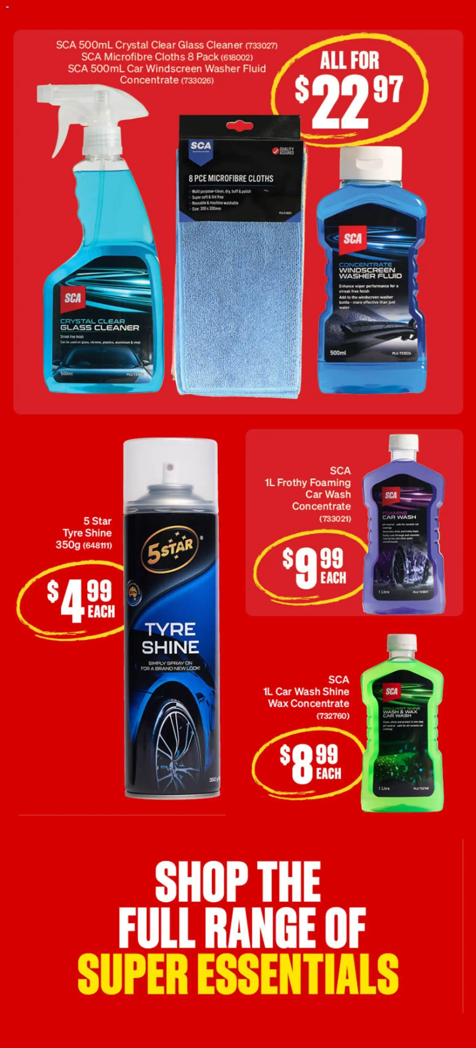 Supercheap Auto catalogue - valid from 30/09/2026 | Page: 24 | Products: Cleaner, Polish, Water, Washer
