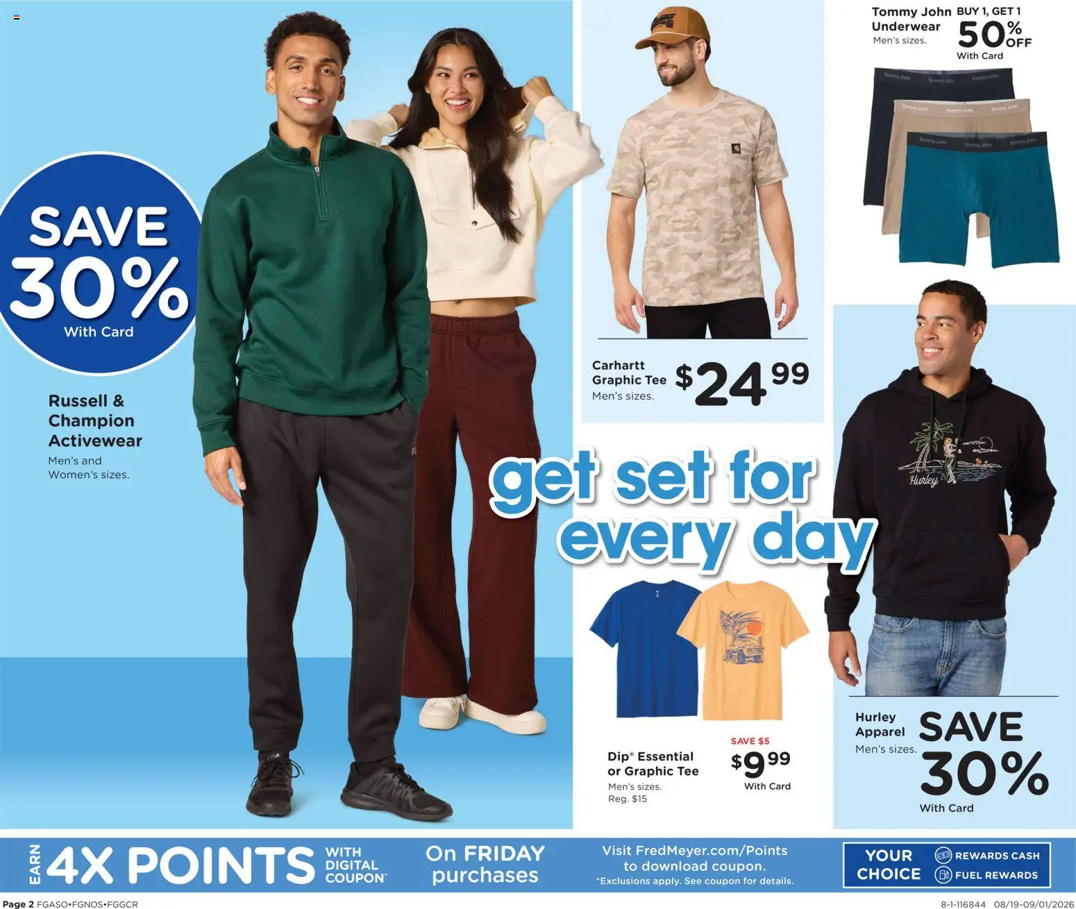 Fred Meyer Home & Apparel - valid from 08/19/2026 | Page: 2 | Products: Underwear