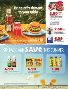 Preview of HyVee weekly ads valid from 06/29/2026 | Page: 4 | Products: Powder, Milk, Coffee, Pork