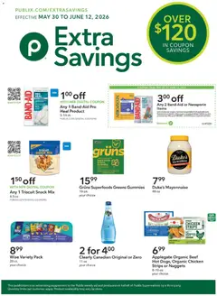 Preview of Publix weekly ads valid from 30.05.2026