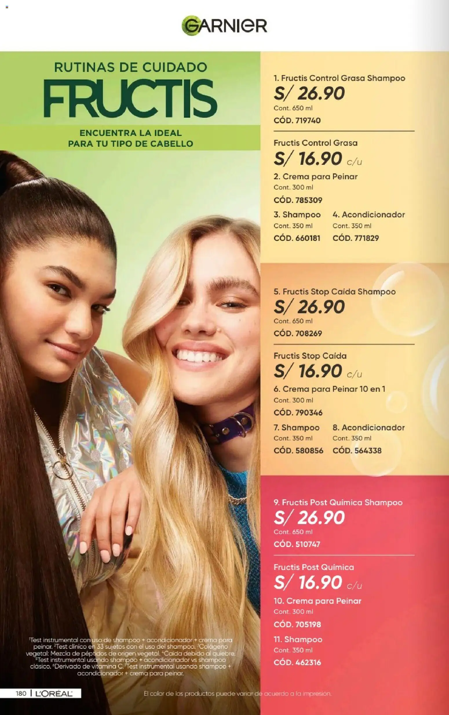 Catálogo Azzorti válido desde 21/09/2026 | Página: 182 | Productos: Shampoo, Acondicionador, Crema