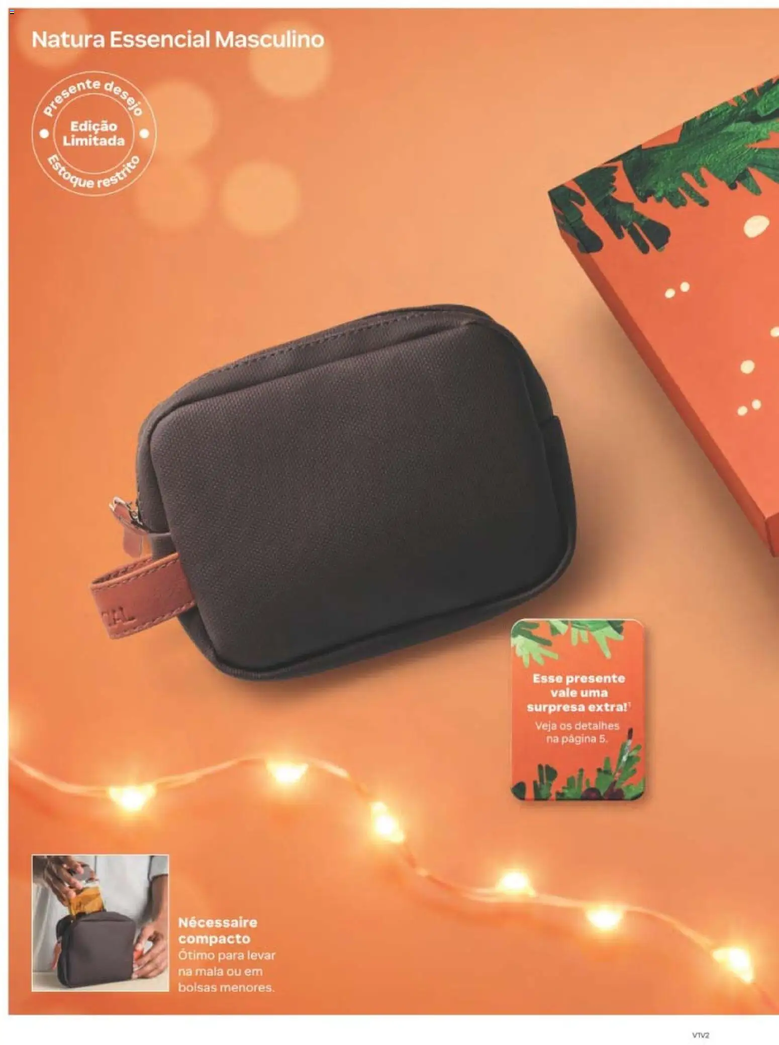 Natura Folheto - válido de 12/10/2026 | Página: 6 | Produtos: Mala, Necessaire