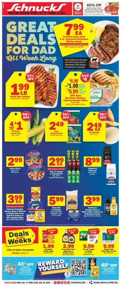 Preview of Schnucks weekly ads valid from 17.06.2026