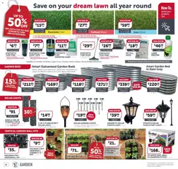 Preview of Stratco catalogue SA - valid from 17.04.2026 | Page: 18 | Products: Table, Light, Pot, Turf