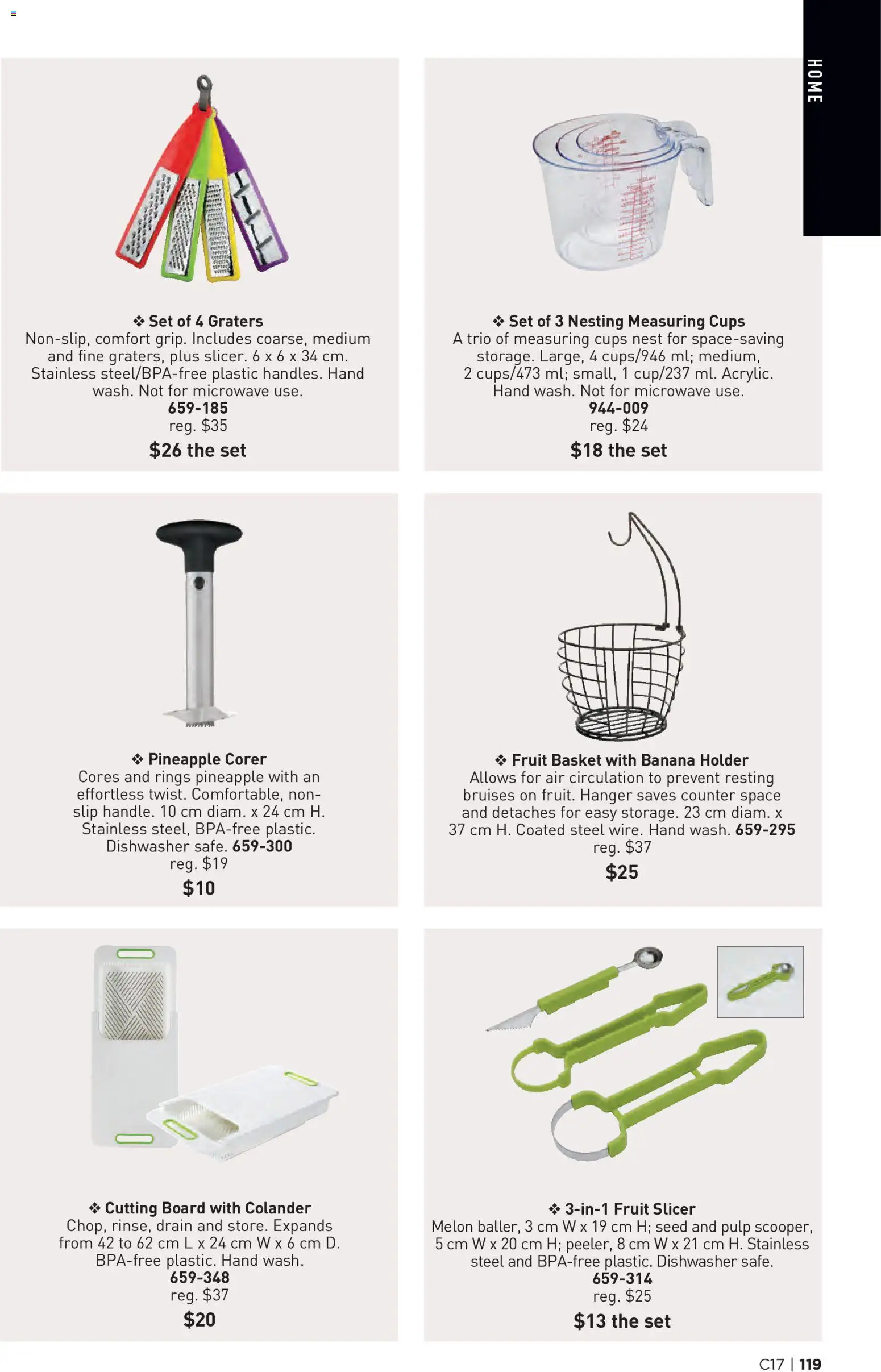 Avon flyer valid from Aug 13, 2026 | Page: 119 | Products: Pineapple, Fruit, Slicer, Basket