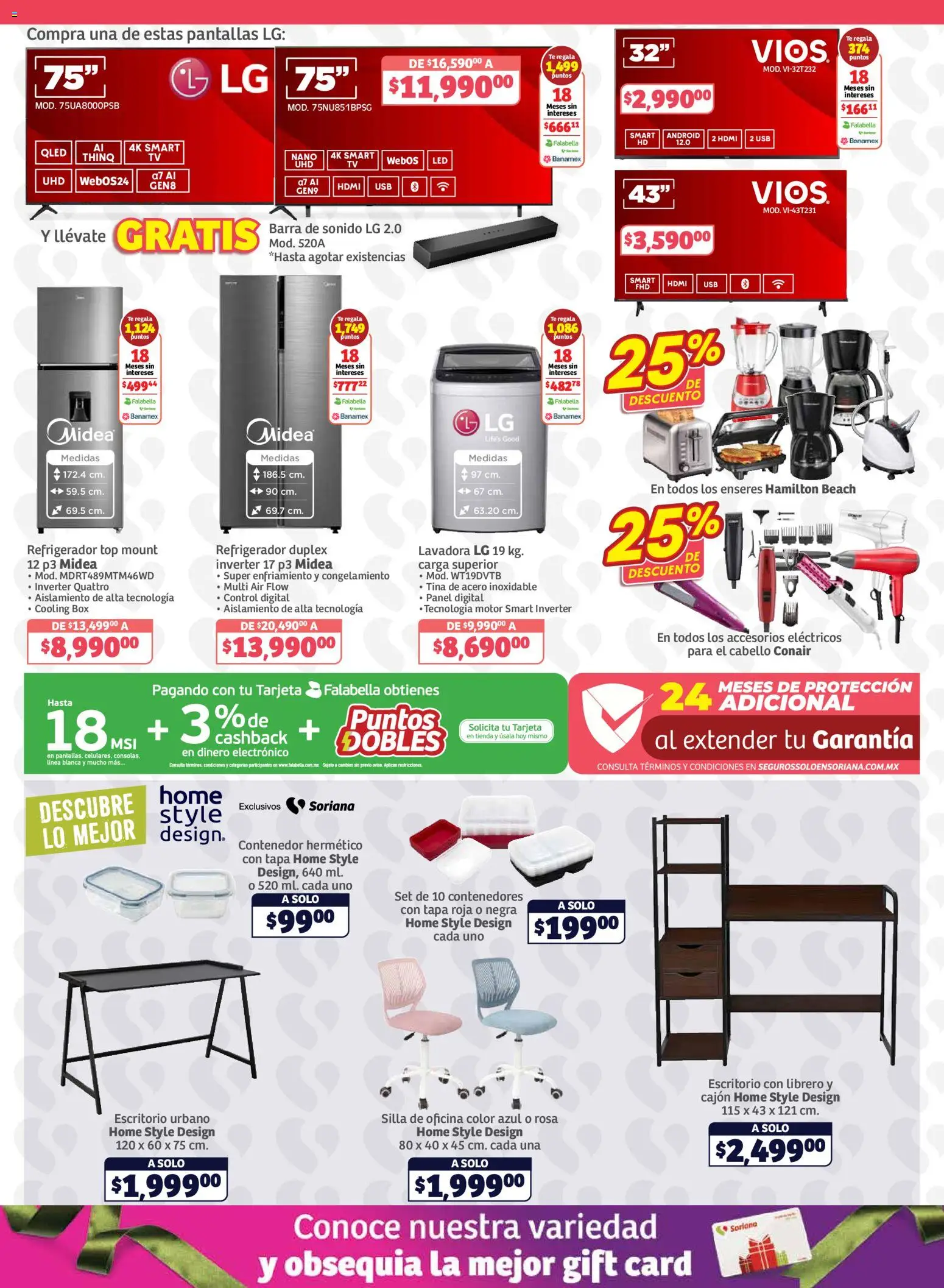 Nuevas ofertas de Soriana válidas en toda la República Mexicana desde el 21/08/2026. ¡Encuentra las mejores ofertas en Soriana folleto! | Página: 7