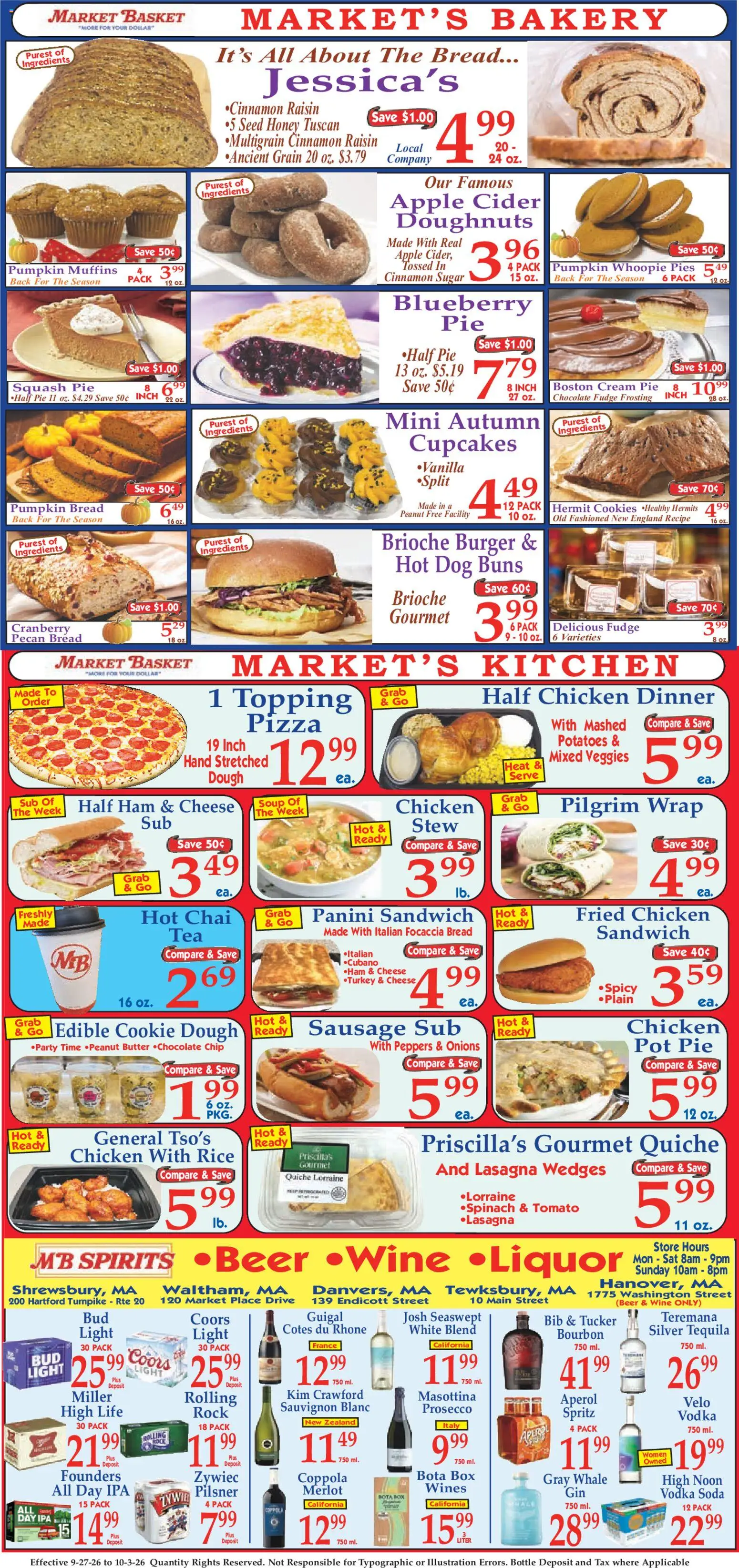 Market Basket Ad - valid from 09/27/2026 | Page: 8