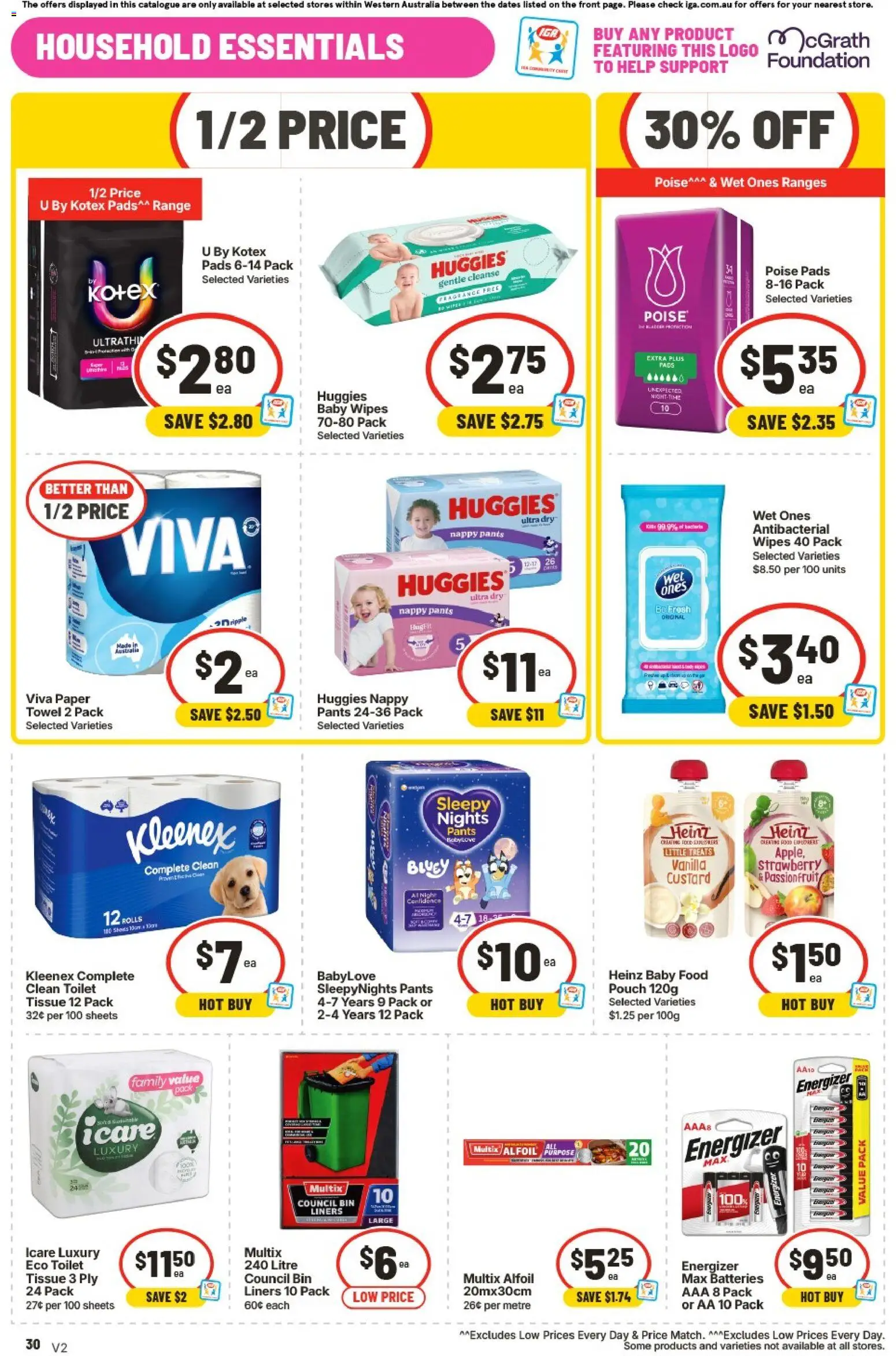 IGA catalogue - valid from 09/09/2026 | Page: 32 | Products: Food, Chicken, Beef, Foundation