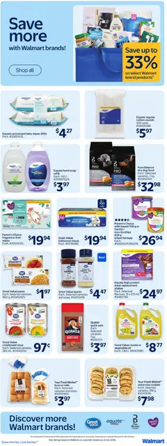 Preview of Great Value spices, Great Value spices. Each. Selected varieties. from shop Walmart valid from Sep 3, 2026 | Page: 10