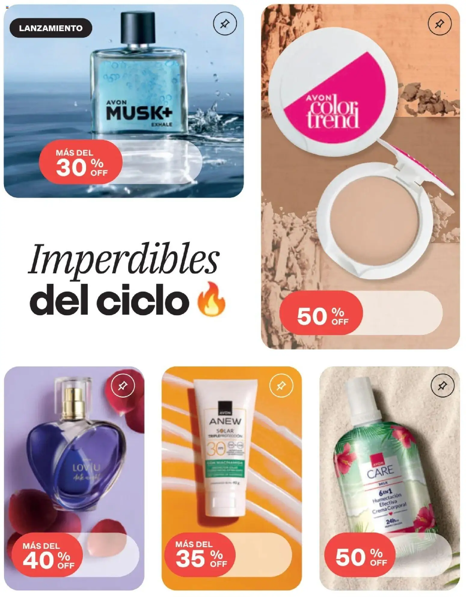 Catálogo Avon válido desde 29/08/2026 | Página: 2 | Productos: Crema