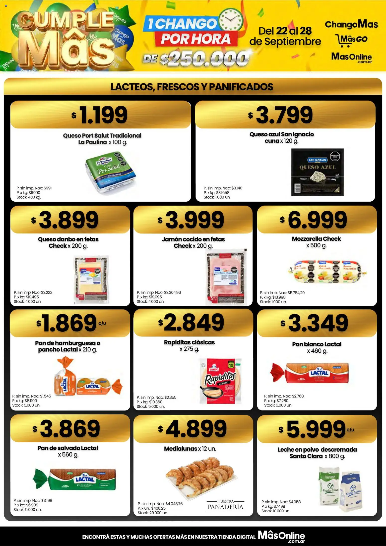 Changomas Ofertas │ válido desde el 22/09/2026 | Página: 6