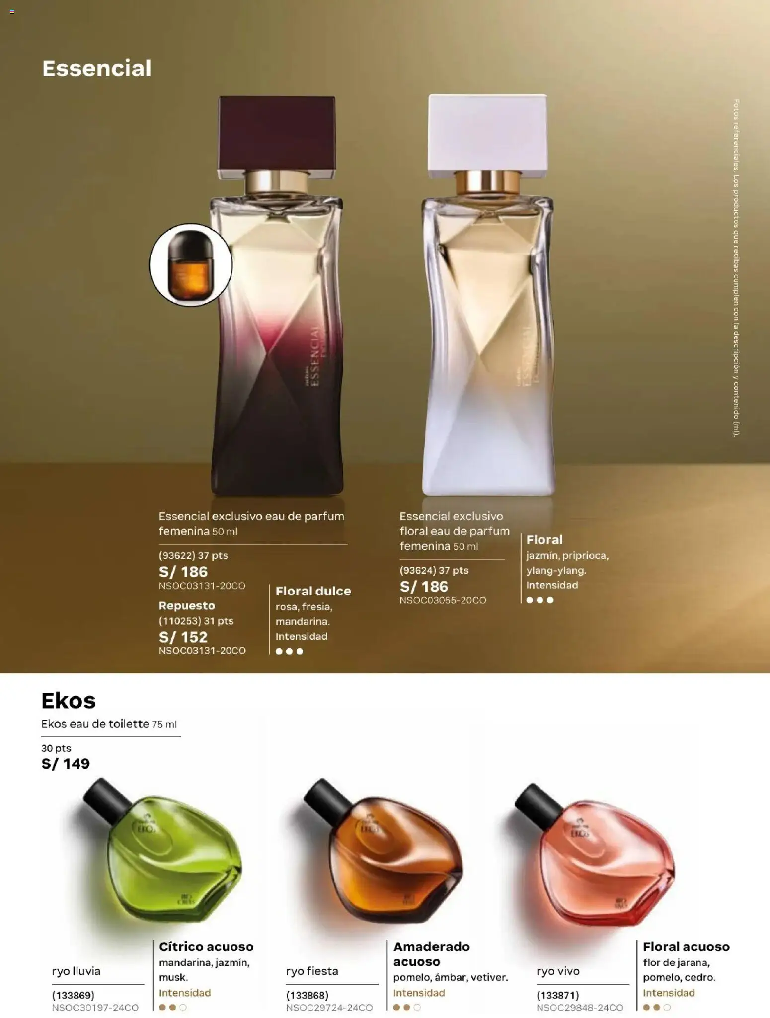 Catálogo Natura válido desde 24.05.2026 | Página: 38 | Productos: EAU de Toilette