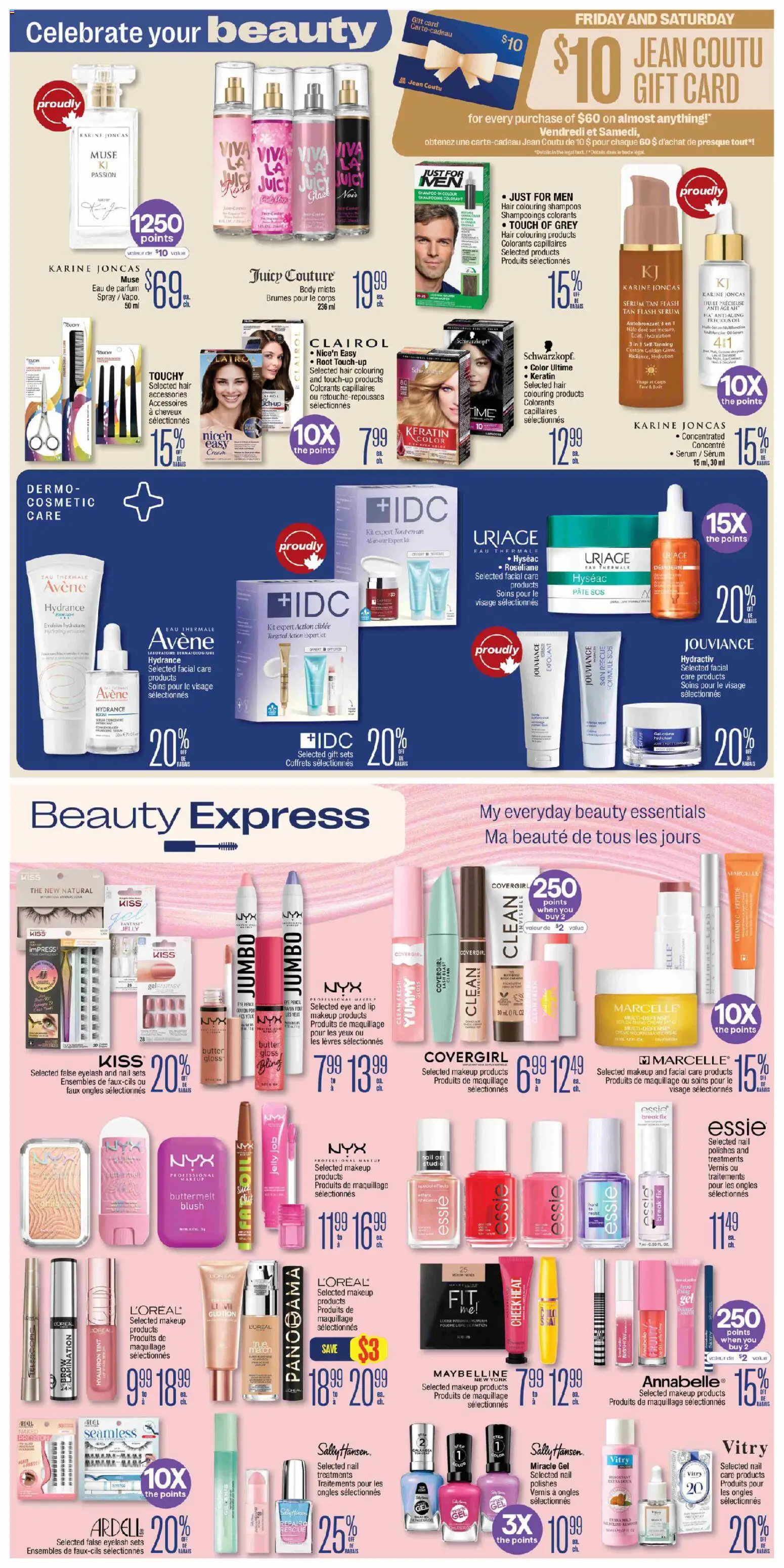 Jean Coutu flyer valid from Jul 30, 2026 | Page: 6 | Products: Cream, Powder, Butter, Oil