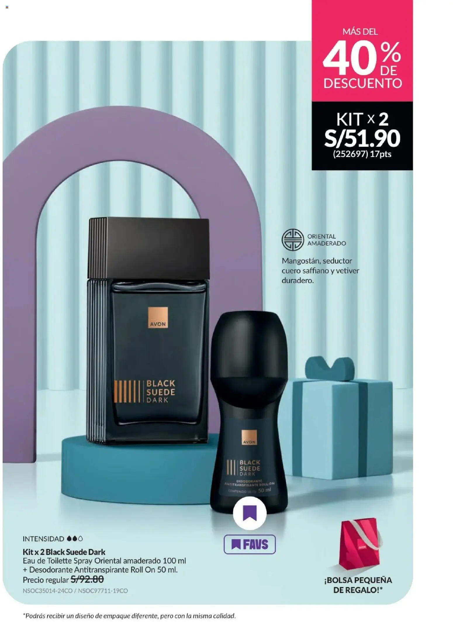 Catálogo Avon válido desde 06.05.2026 | Página: 13 | Productos: Desodorante, Antitranspirante, Empaque, EAU de Toilette