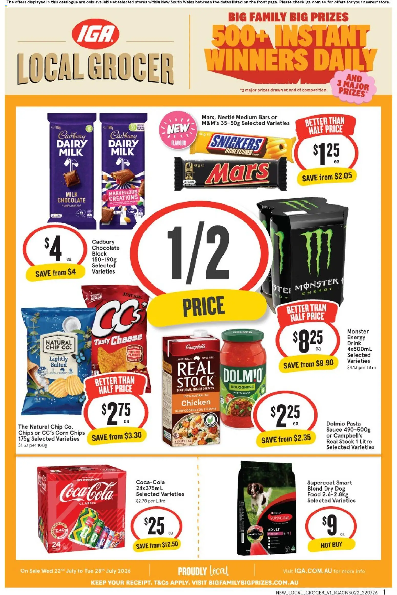 ﻿IGA catalogue from 22/07/2026 > Big discounts catalogue cover