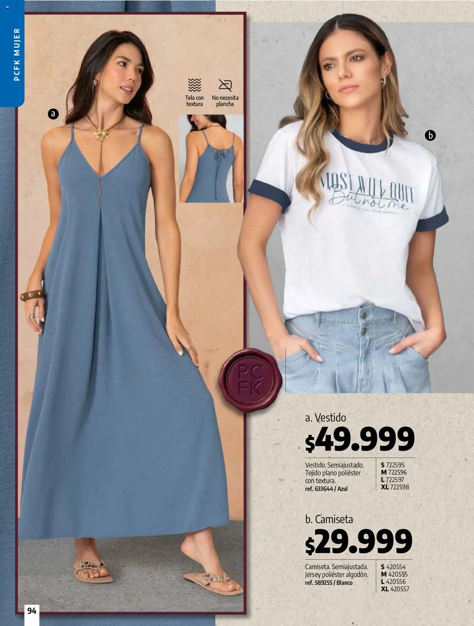 Pacifika revista - valida desde el 21/07/2026 | Página: 93 | Productos: Plancha, Camiseta, Vestido