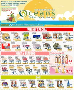 Preview of Oceans weekly flyer - Mississauga from shop Oceans valid from Sep 4, 2026