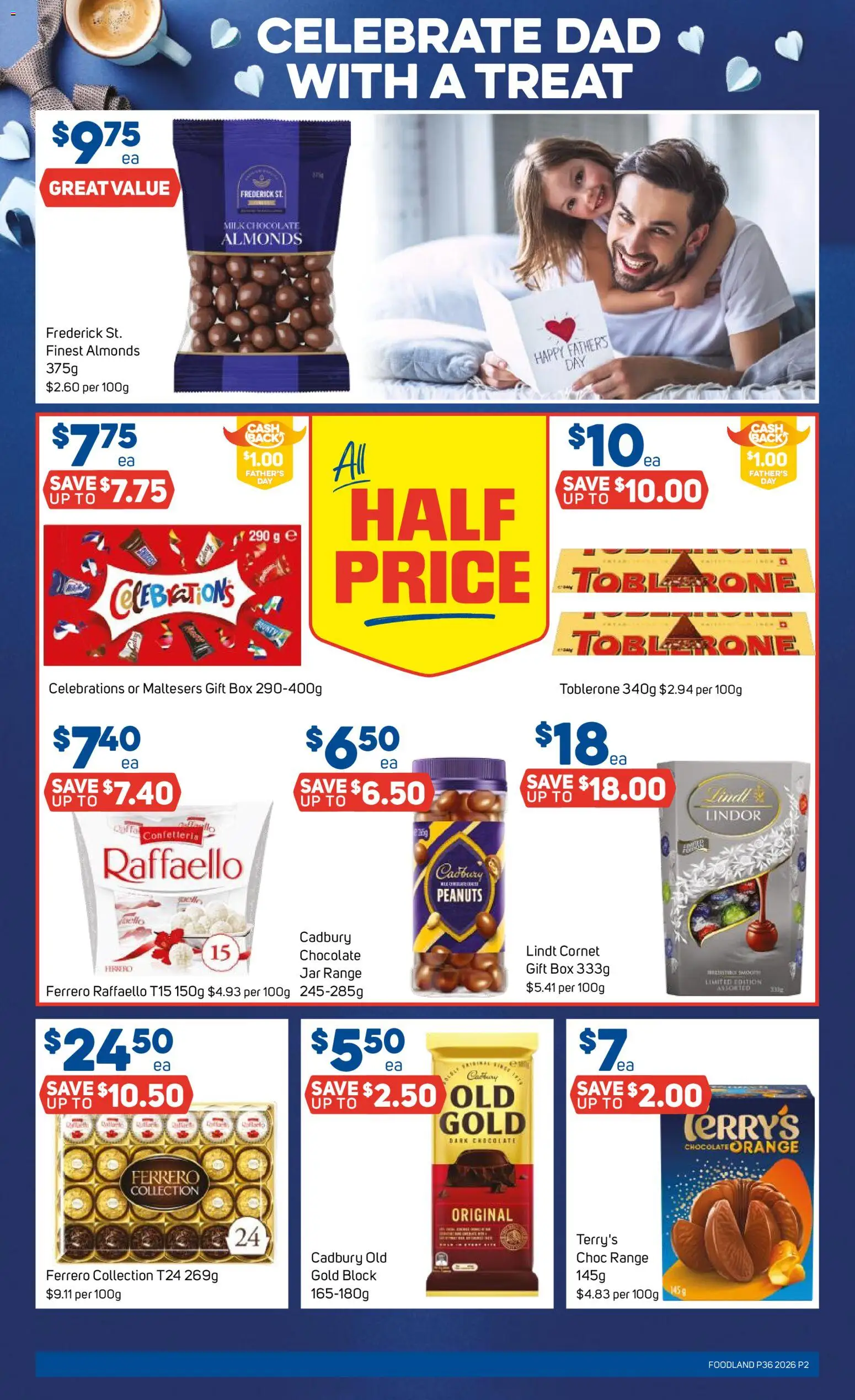 Foodland catalogue - valid from 02/09/2026 | Page: 2 | Products: Chocolate, Raffaello, Lindt, Lindor