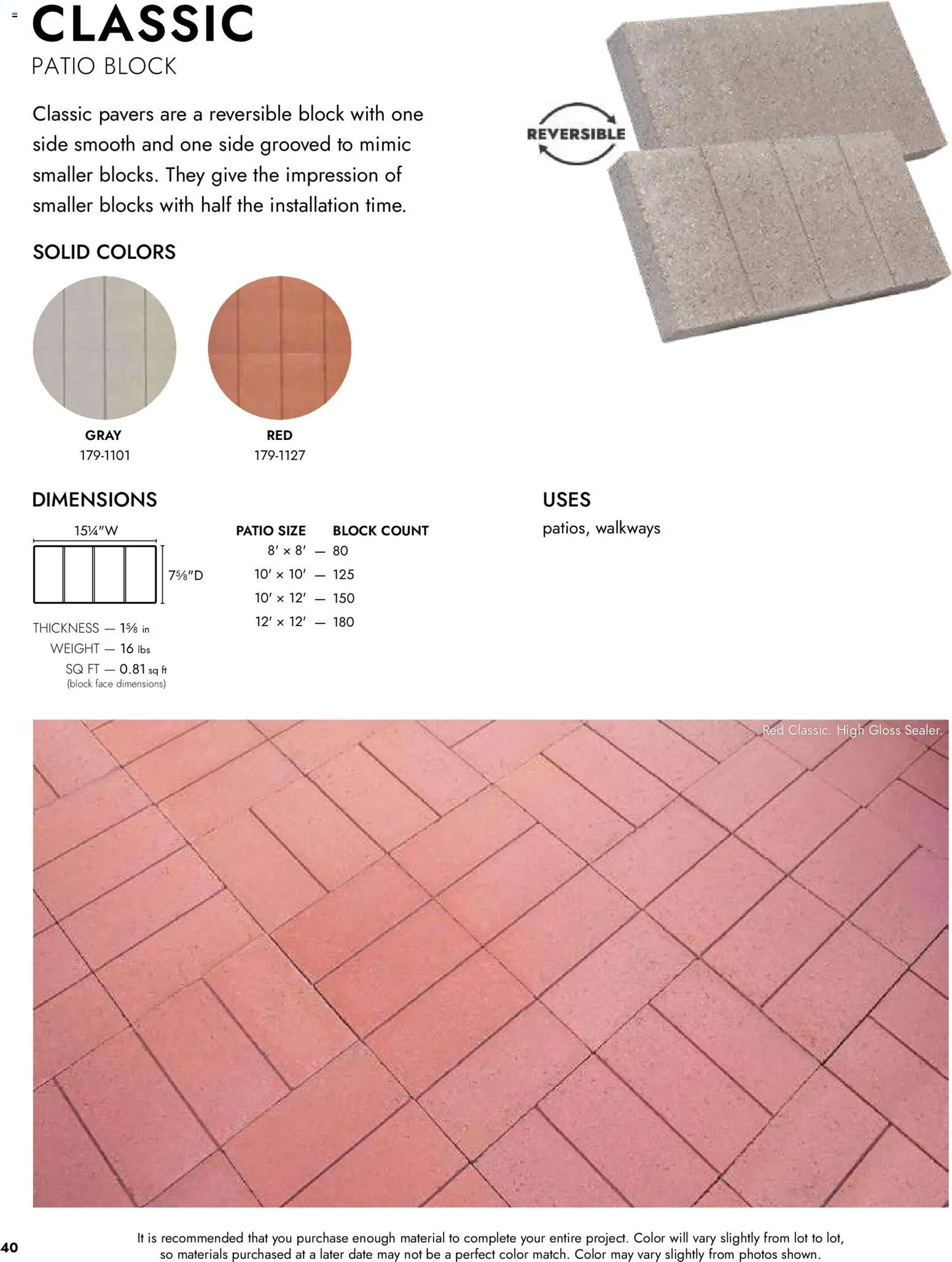Menards Landscape Catalog - valid from 02.04.2026 | Page: 40 | Products: Weight