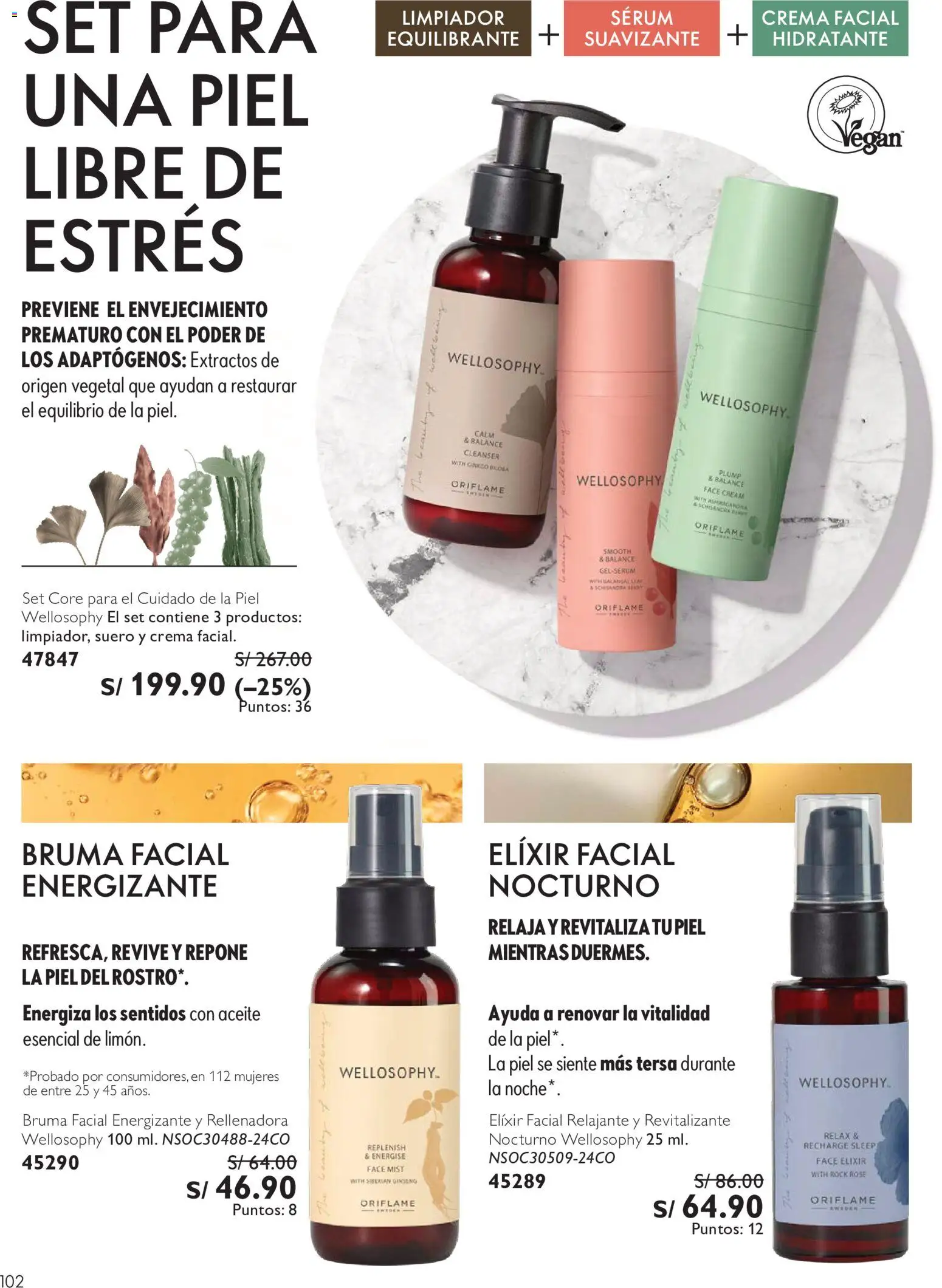 Catálogo Oriflame válido desde 01/08/2026 | Página: 102 | Productos: Aceite, Crema