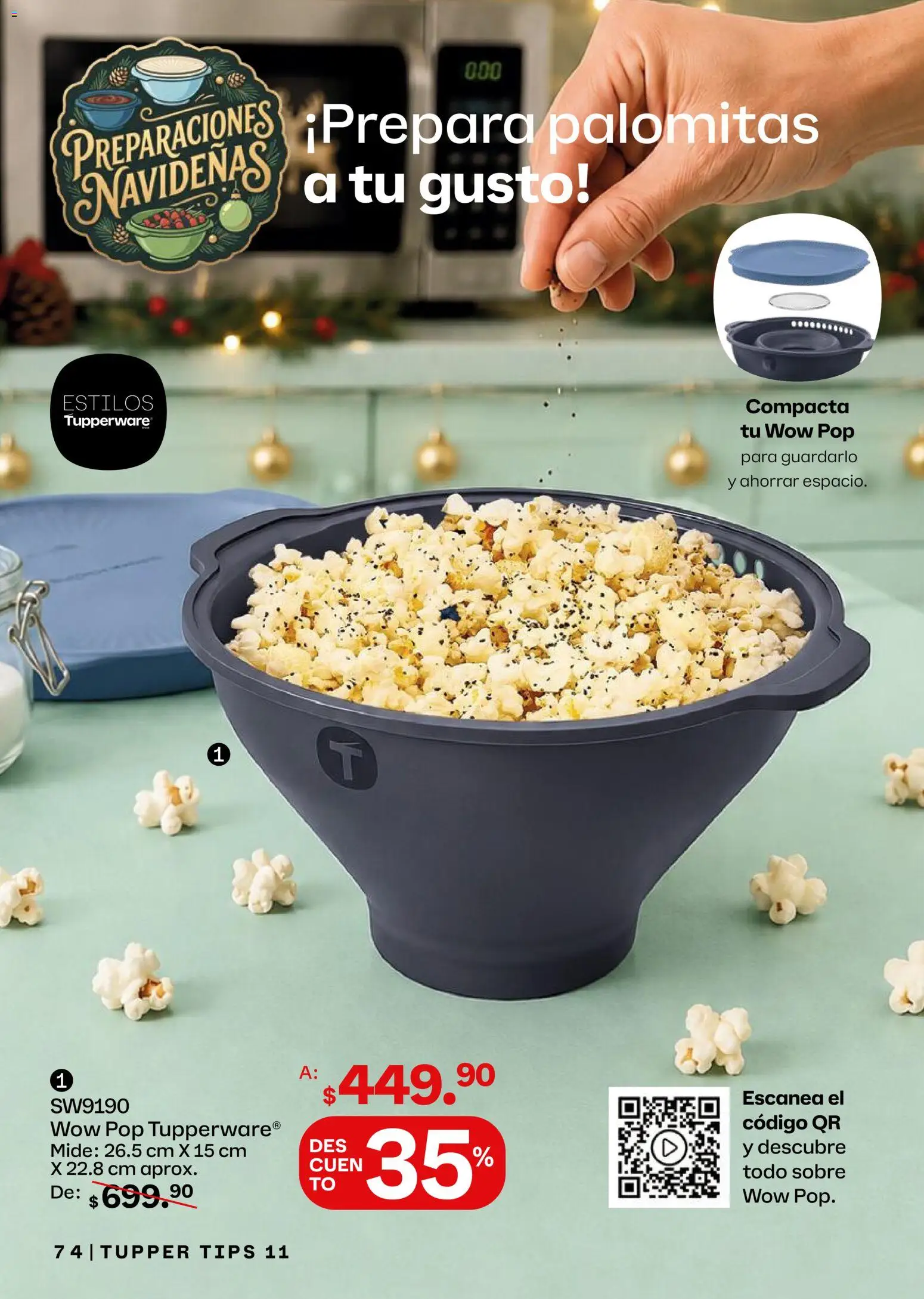 Nuevas ofertas de Tupperware válidas en toda la República Mexicana desde el 05/10/2026. ¡Encuentra las mejores ofertas en Tupperware catálogo! | Página: 74