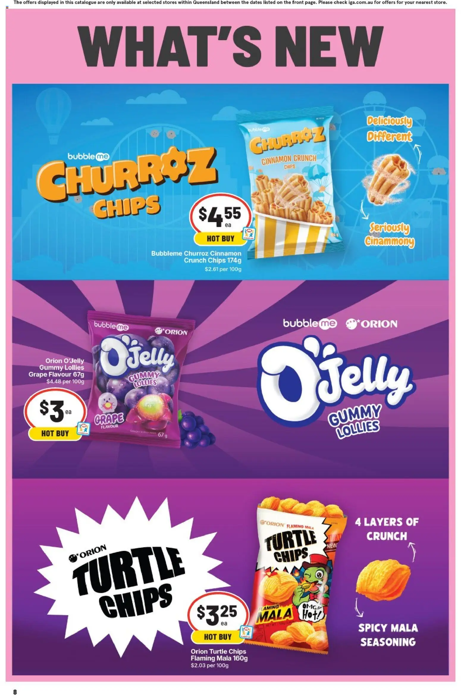 IGA catalogue - valid from 10.06.2026 | Page: 9 | Products: Lollies, Chips