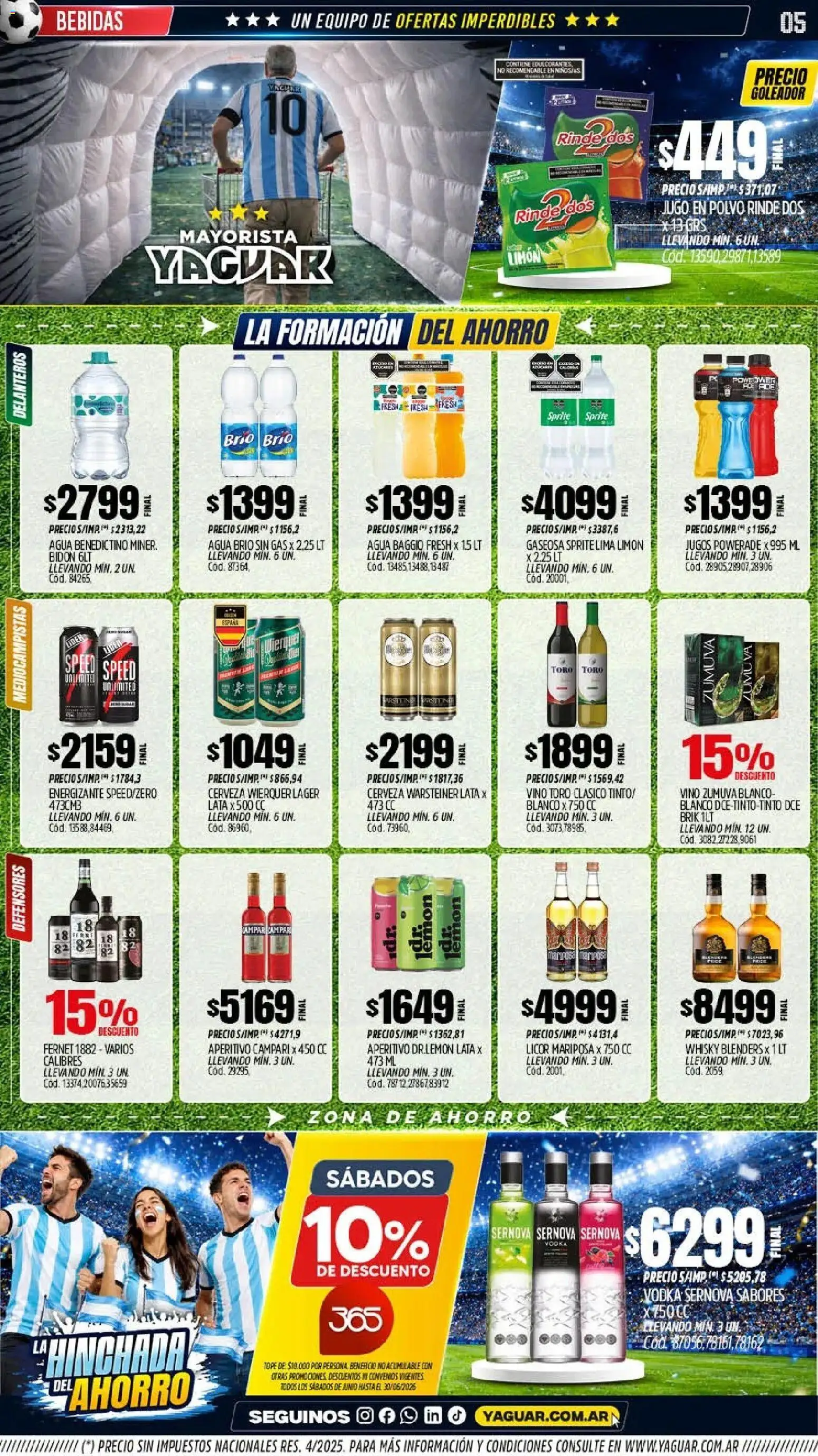 Yaguar catálogo │ válido desde el 22/06/2026 | Página: 5