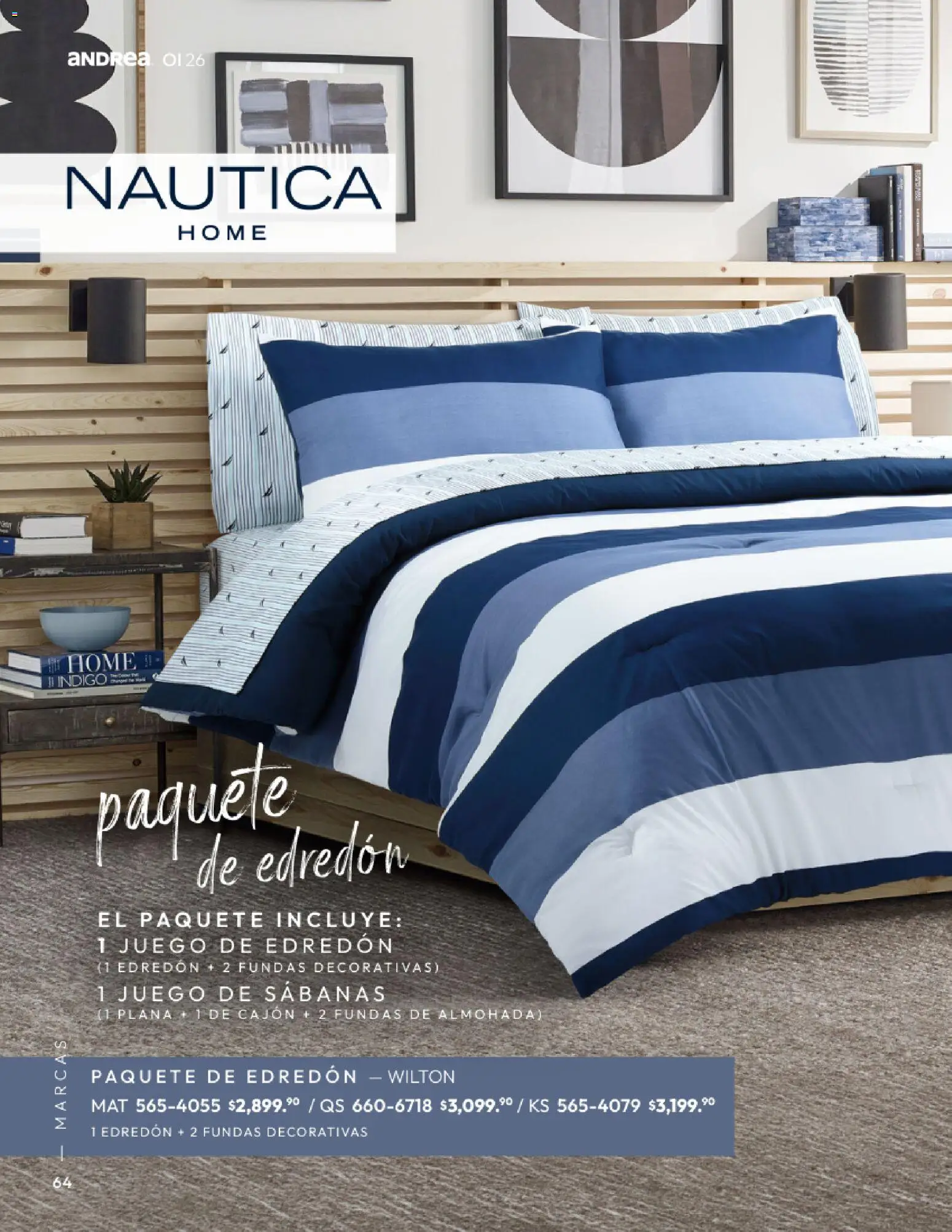 Nuevas ofertas de Andrea válidas en toda la República Mexicana desde el 01/09/2026. ¡Encuentra las mejores ofertas en Andrea catálogo Home! | Página: 64