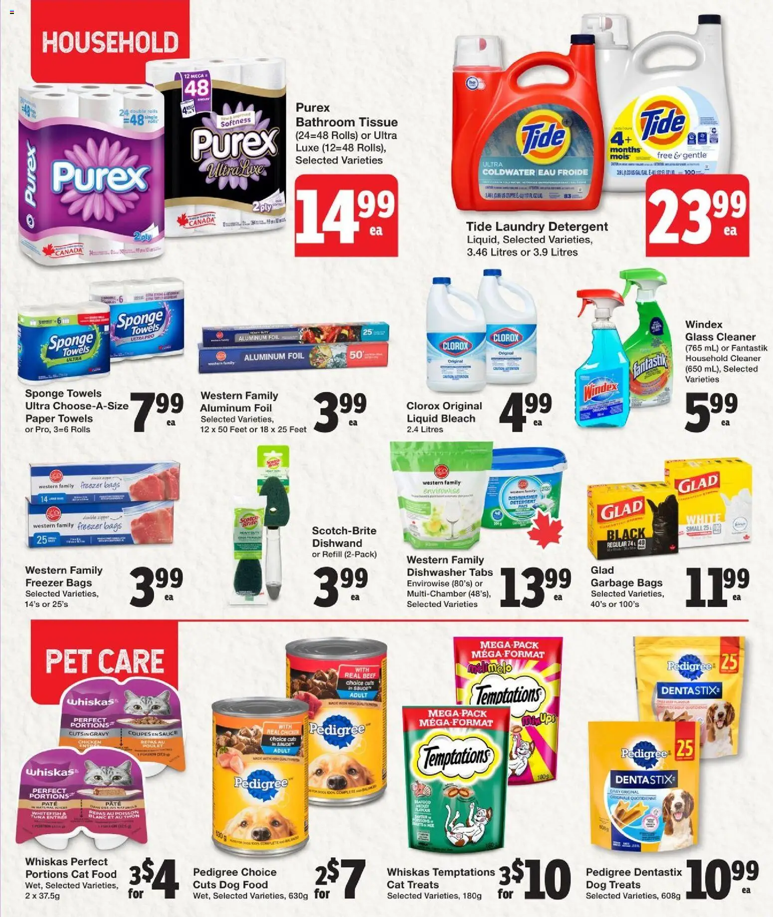 Quality Foods flyer valid from 07.05.2026 | Page: 13 | Products: Freezer, Sponge, Detergent, Chicken