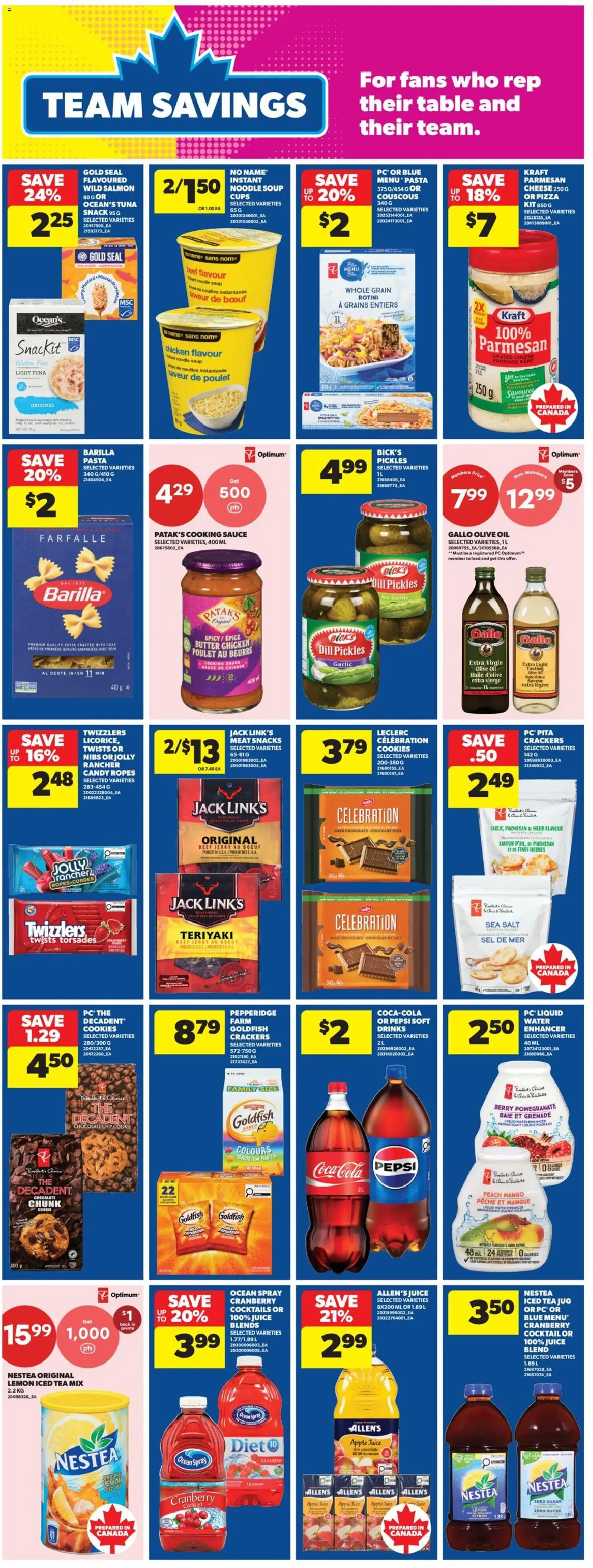 Real Canadian Superstore flyer valid from 28.05.2026 | Page: 24 | Products: Fish, Tea, Milk, Cheese