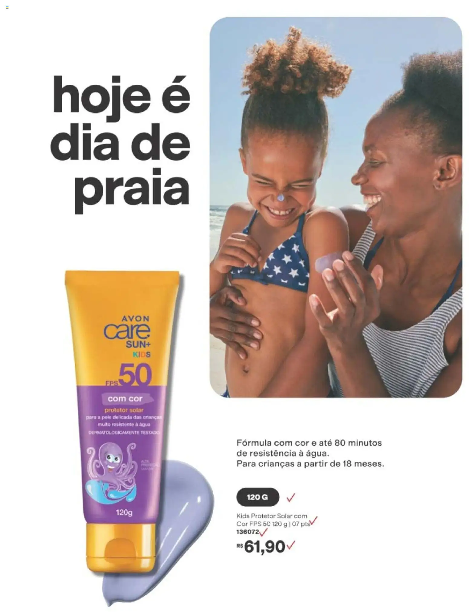 Avon Folheto - válido de 19/07/2026 | Página: 165 | Produtos: Protetor solar