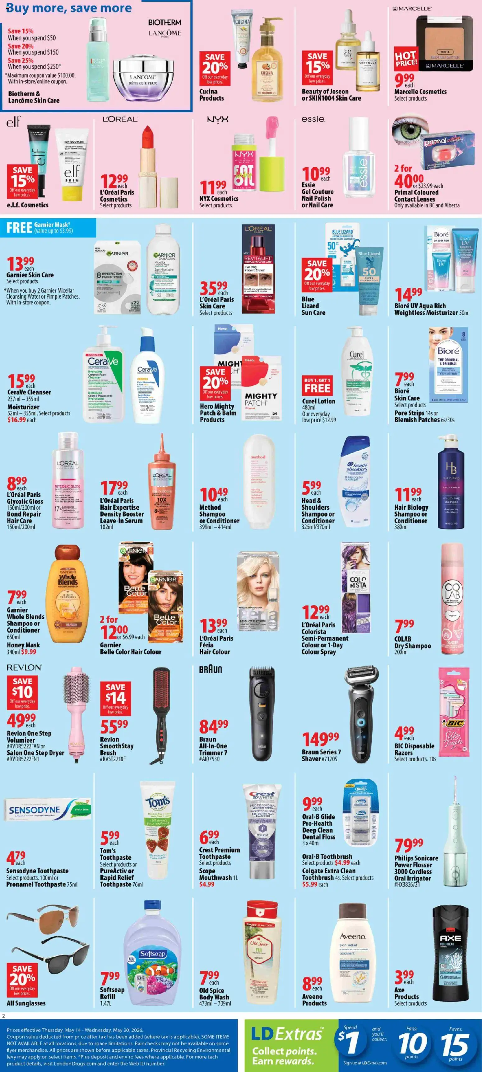 London Drugs flyer valid from 14.05.2026 | Page: 2