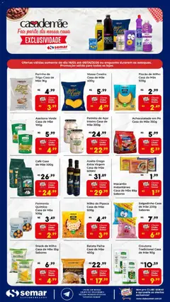 Semar Supermercado ofertas Casa de Mãe - Pré-Visualização do folheto da loja Semar Supermercado, válido de 18.05.2026