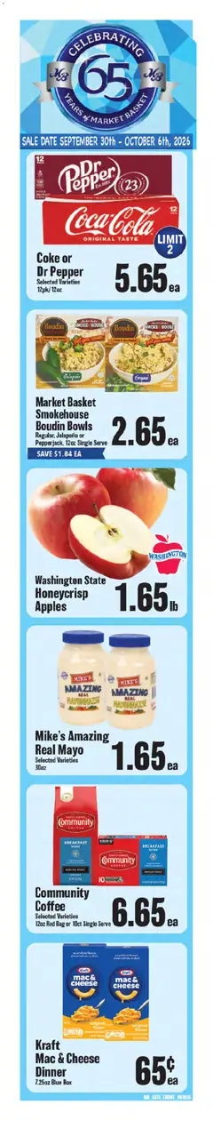 Preview of Market Basket weekly ads valid from 09/30/2026