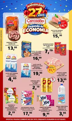 Cercadão - Ofertas da semana - Pré-Visualização do folheto da loja Cercadão, válido de 19/10/2026