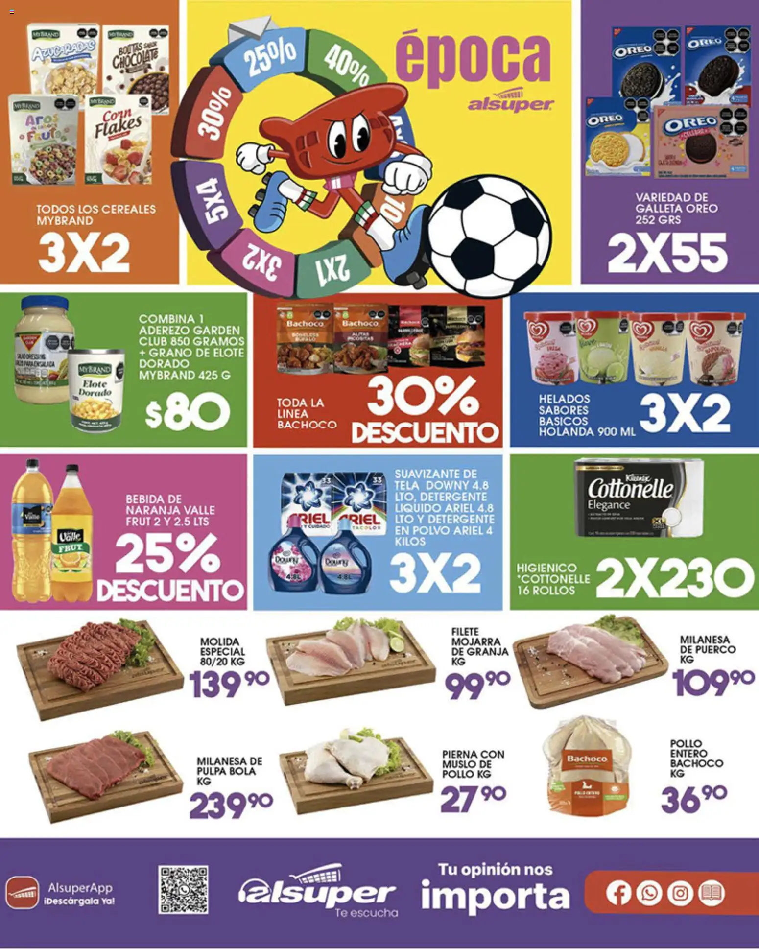 Nuevas ofertas de Alsuper válidas en toda la República Mexicana desde el 28/07/2026. ¡Encuentra las mejores ofertas en Alsuper folleto! | Página: 8