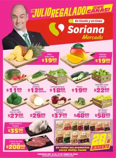 Vista previa de Soriana Fin de Semana Mercado: Nuevo León, nuevo folleto de la tienda, válido en México a partir del 12.06.2026