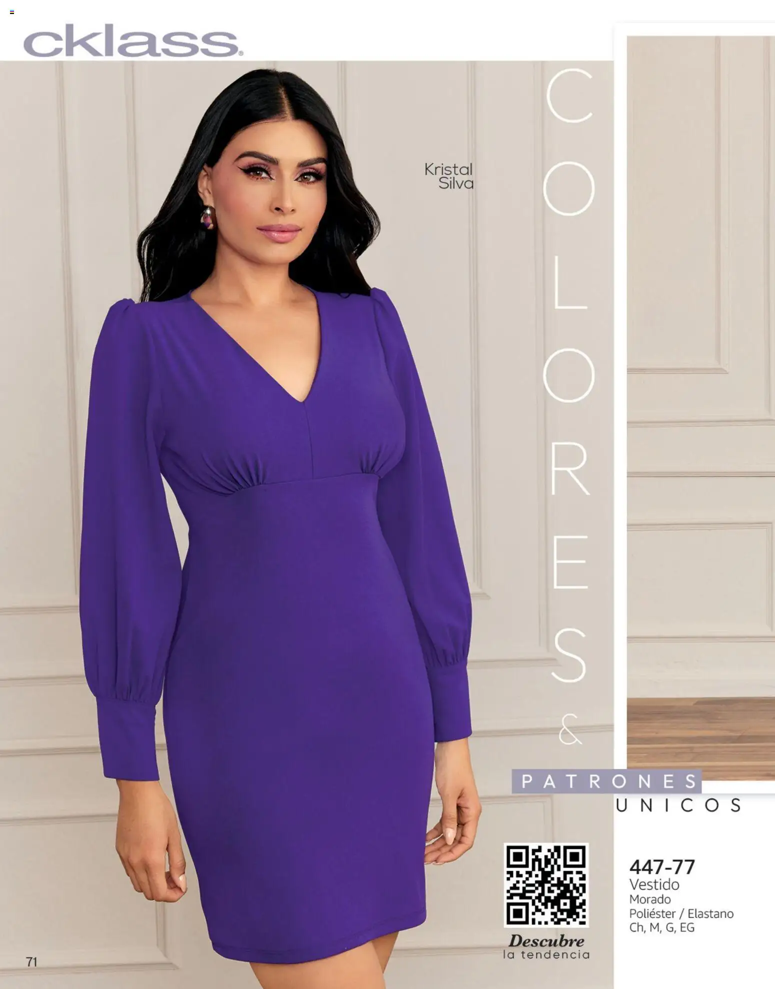 Nuevas ofertas de Cklass válidas en toda la República Mexicana desde el 08/07/2026. ¡Encuentra las mejores ofertas en Cklass catálogo Otoño Invierno! | Página: 74 | Productos: Vestido