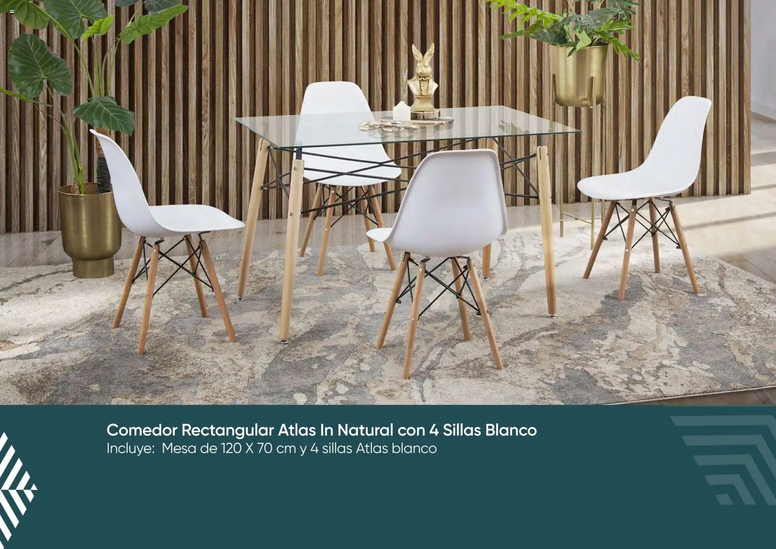 Nuevas ofertas de Muebles Dico válidas en toda la República Mexicana desde el 05.01.2026. ¡Encuentra las mejores ofertas en Muebles Dico catálogo Roma Condesa! | Página: 29 | Productos: Mesa