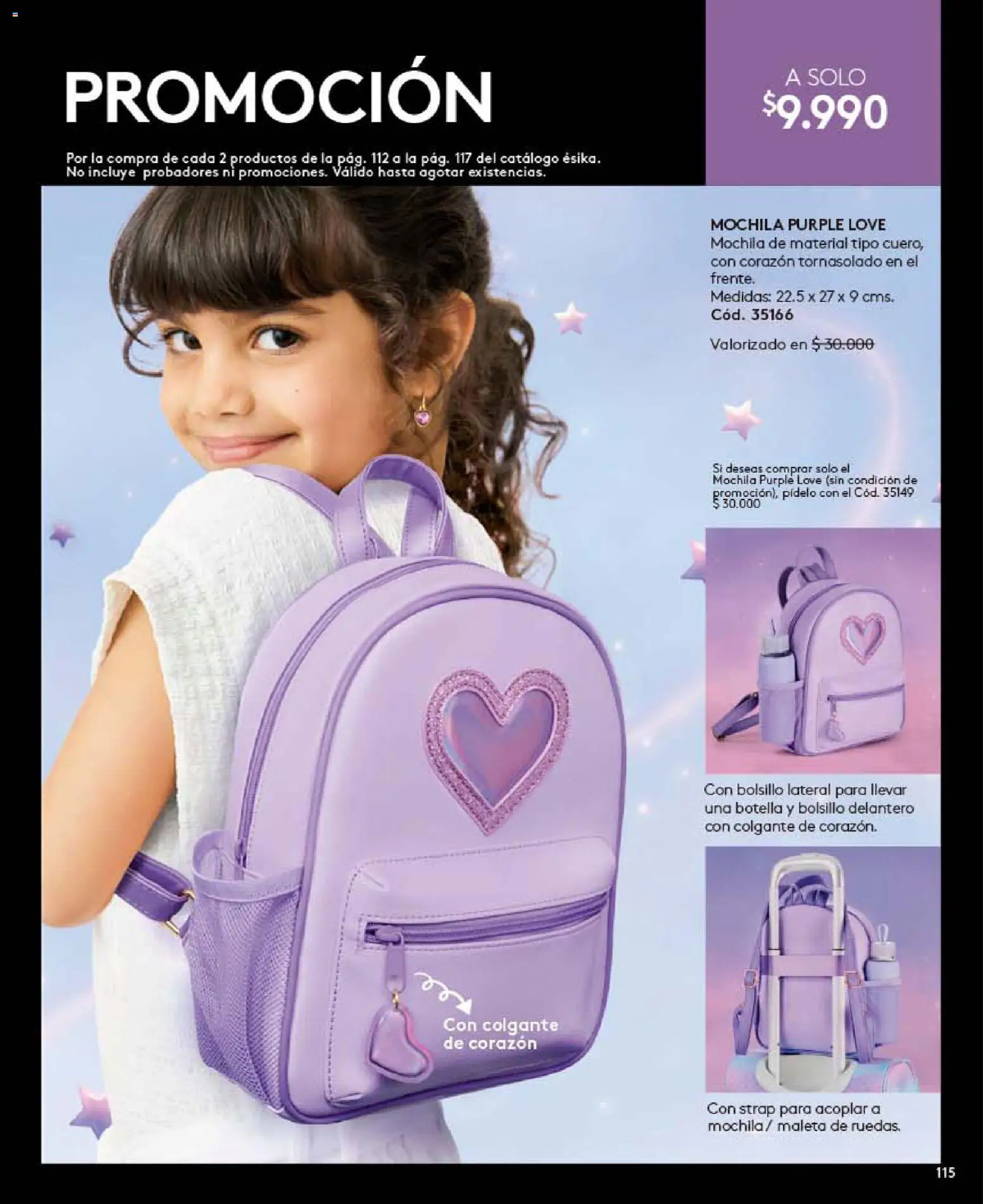 Catálogo Ésika Campaña 10 │ válido desde el 01.06.2026 | Página: 115 | Productos: Botella, Mochila, Maleta