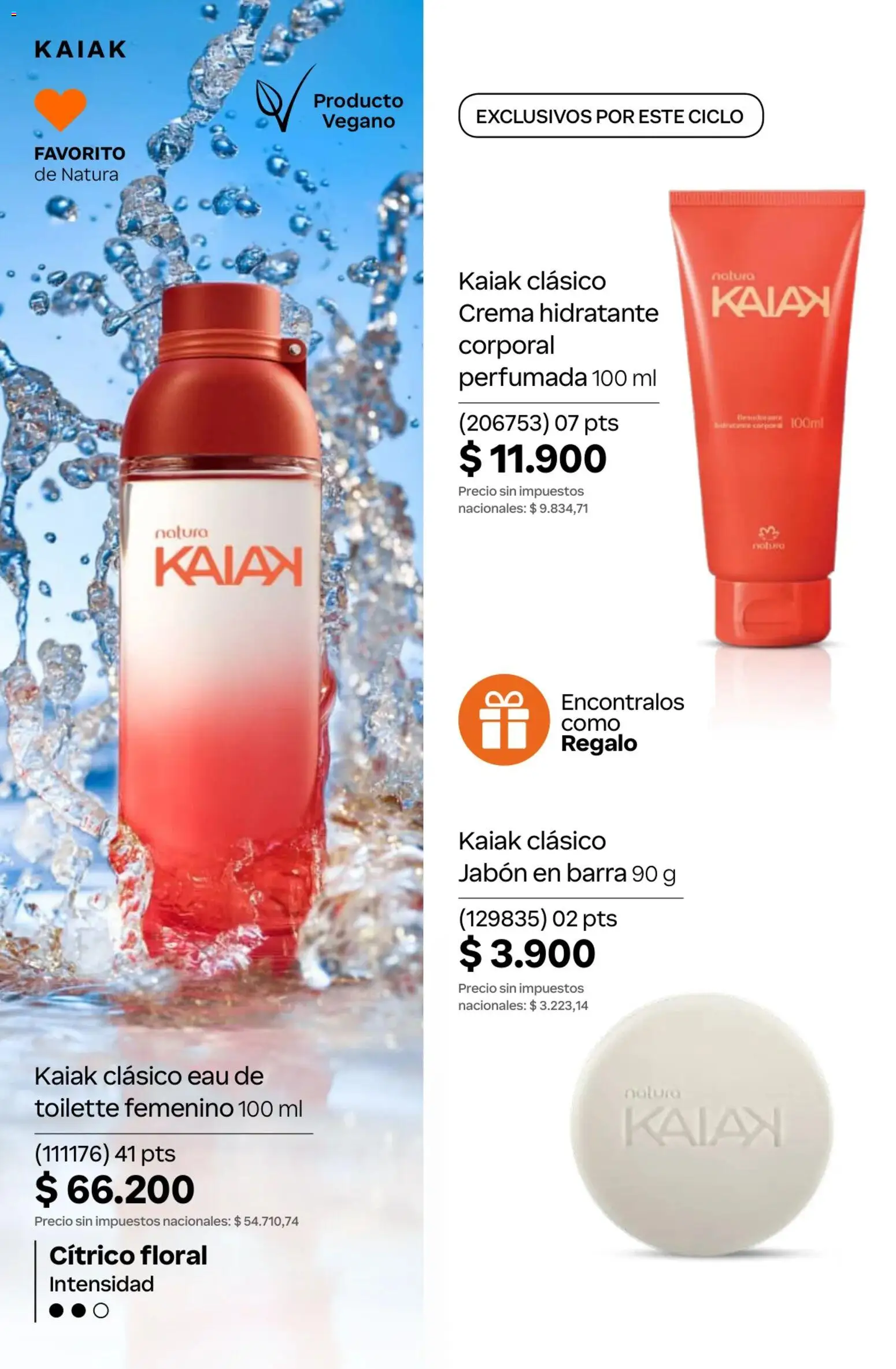 Catálogo Natura Ciclo 13 │ válido desde el 02/09/2026 | Página: 116 | Productos: Eau de toilette, Jabón, Crema